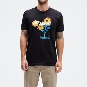 New ~ STANCE ~Men's 100% Cotton The Crew Tee Size S